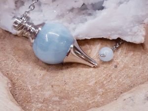 pendule aigue marine