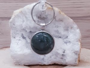 Porte clé Agate mousse
