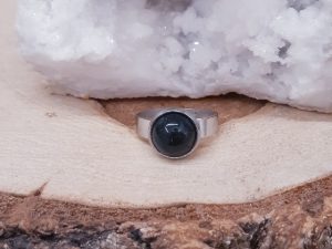 Bague 10mm Agate mousse