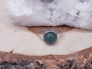 Bague 10mm Aventurine verte