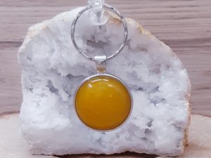 Porte clé Calcite orange