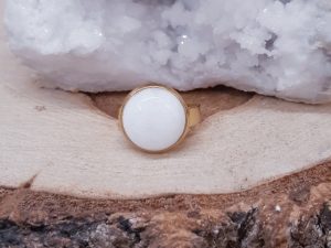 Bague 14mm Cristal de roche