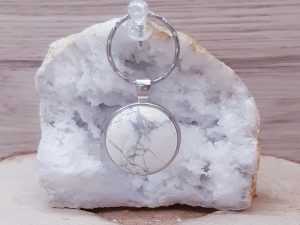 Porte clé Howlite
