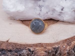 Bague 14mm Labradorite