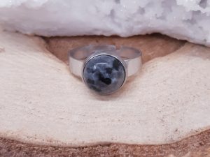 Bague 10mm Larvikite