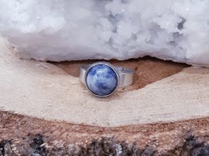 Bague 10mm Sodalite