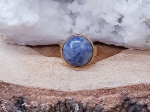 Bague 14mm Sodalite